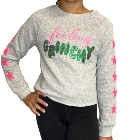 Paper Flower - Feeling Grinchy Sweatshirt