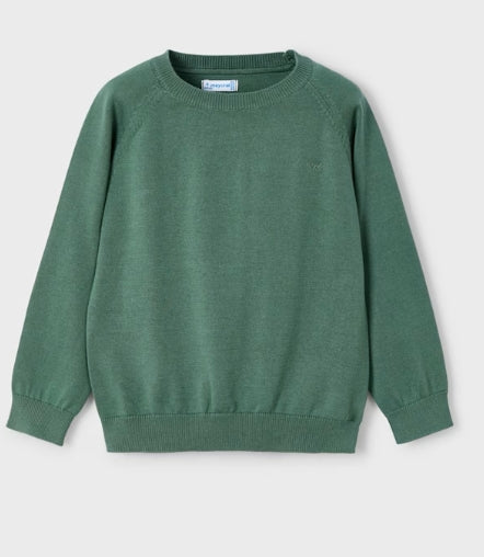 Mayoral - Boys basic green sweater