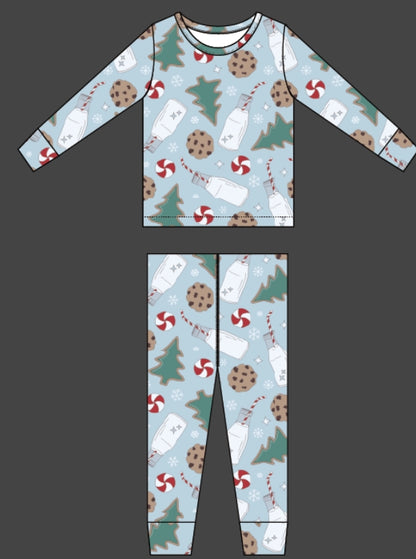 Sweet Bamboo - Santa's Cookies PJ's