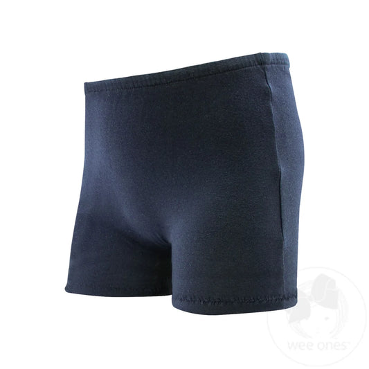 Wee Ones - Basic Navy Wunder Shorts