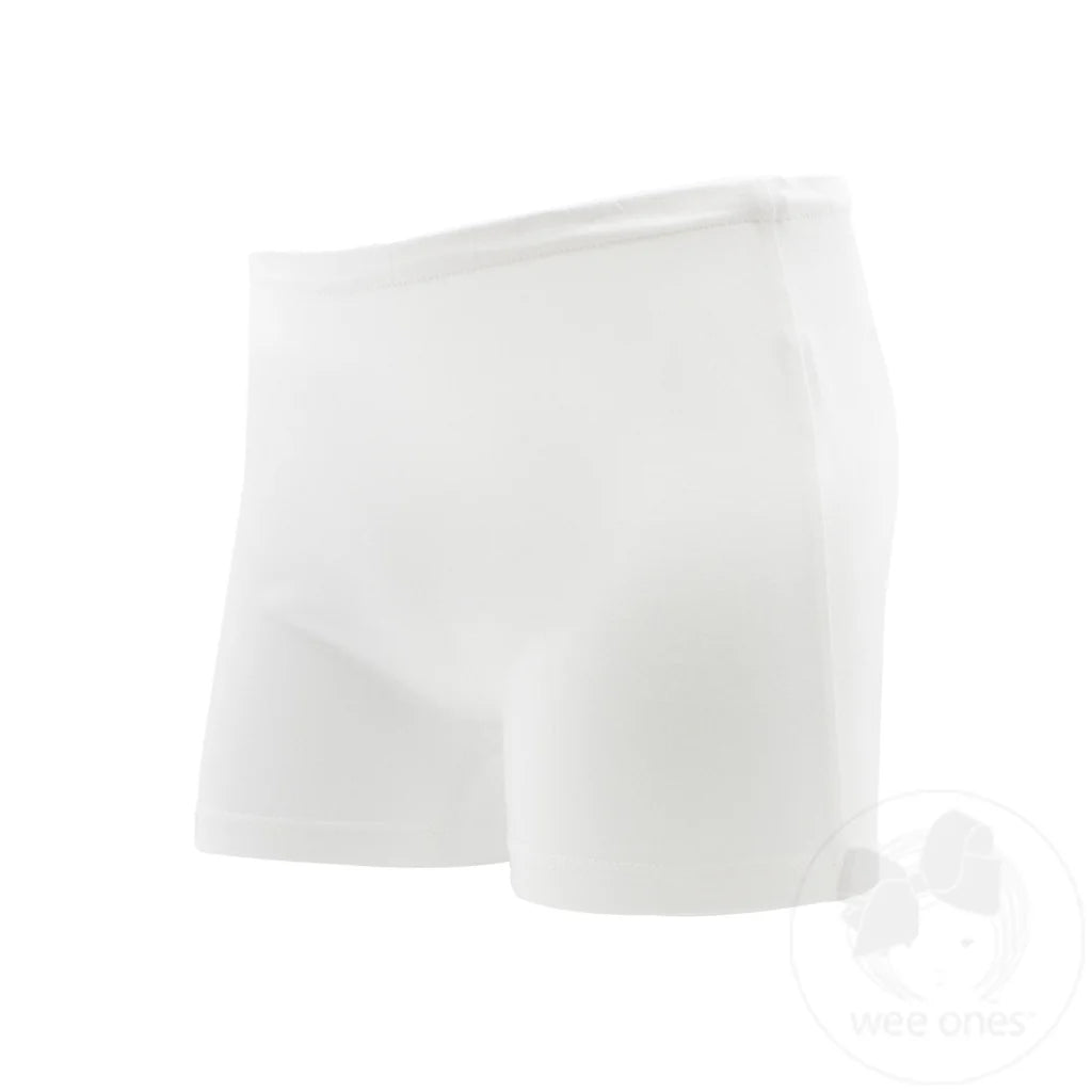 Wee Ones - Basic White Wunder Shorts