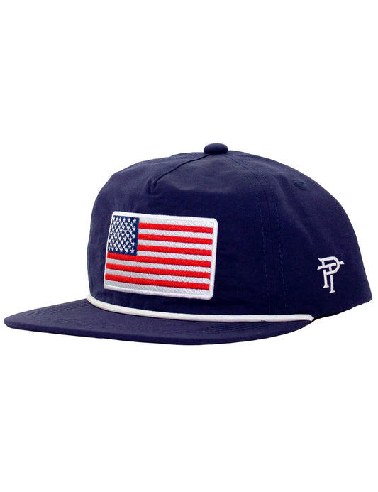 Properly Tied-Classic Rope Hat American Flag
