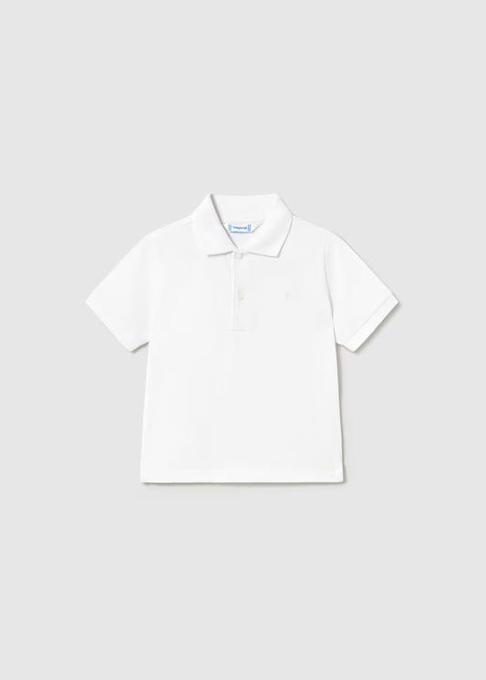 Mayoral - White Boy's Polo
