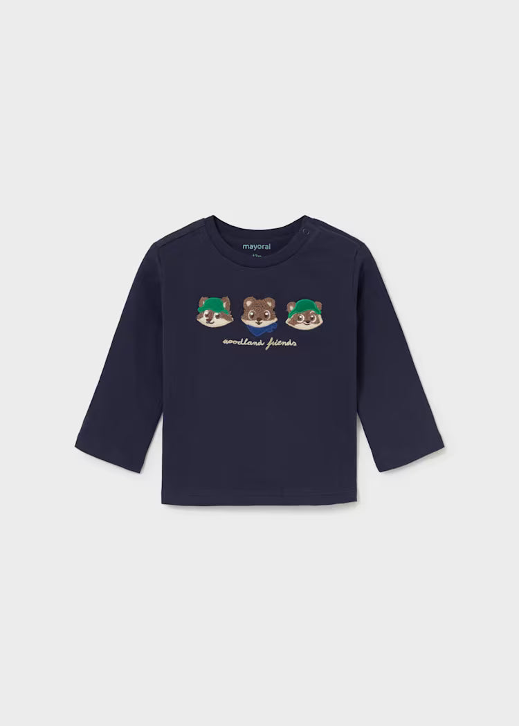 Mayoral - Boy's Woodland Friends L/S Shirt