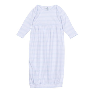Magnolia Baby - Baby Of Mine Gathered Gown Light Blue