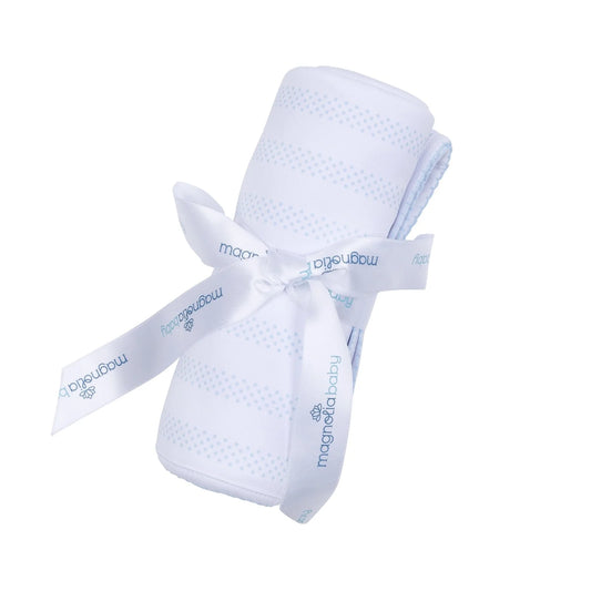 Magnolia Baby - Baby of Mine Receiving Blanket Light Blue