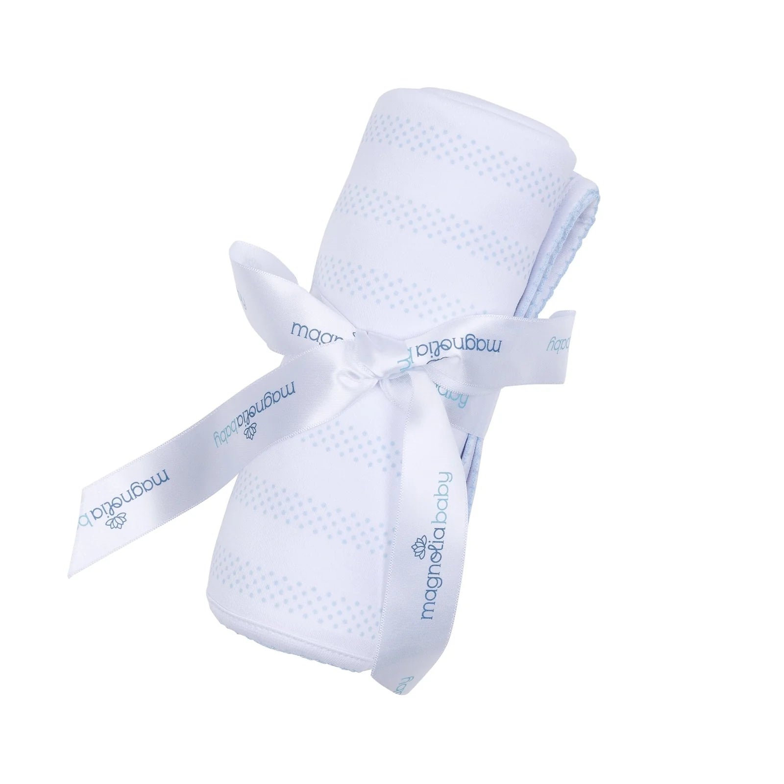Magnolia Baby - Baby of Mine Receiving Blanket Light Blue