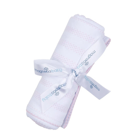 Magnolia Baby - Baby of Mine Receiving Blanket Pink