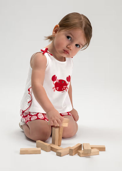 Mayoral - Girl's Crab 2 Piece Set