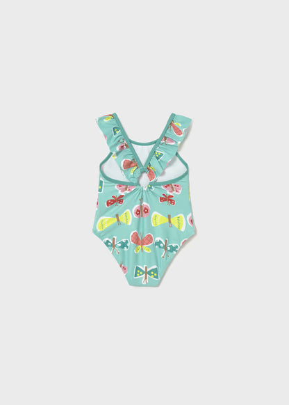Mayoral - Butterfly Print One Piece Swimsuit
