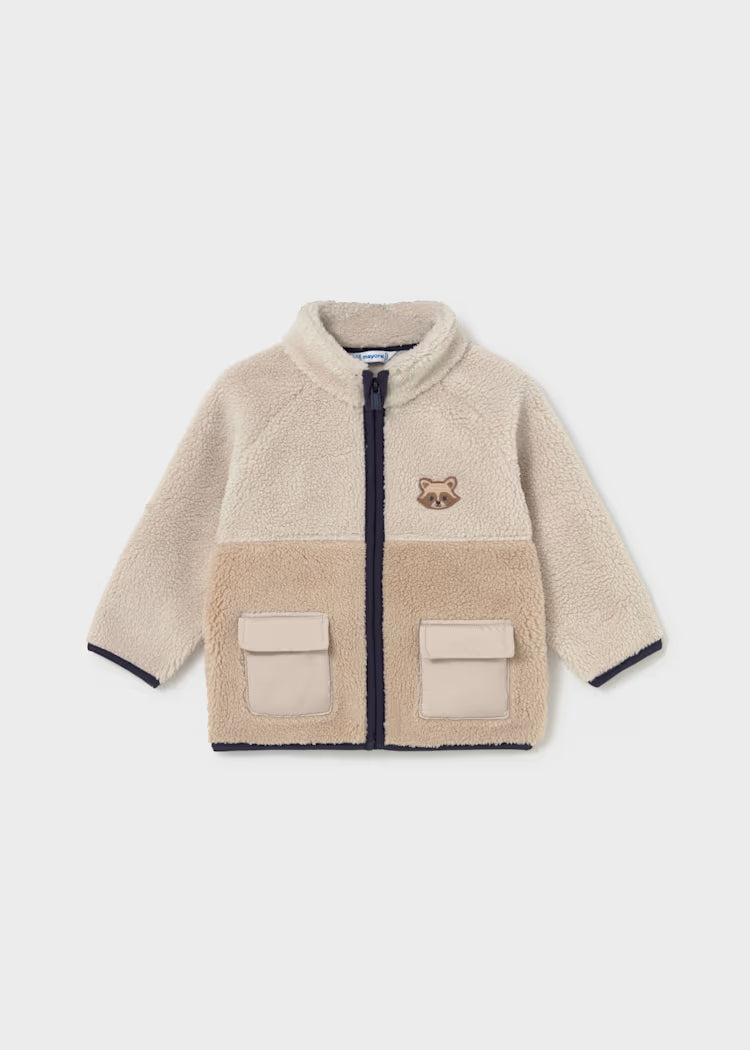 Mayoral - Boy's Zip Up Jacket With Raccoon