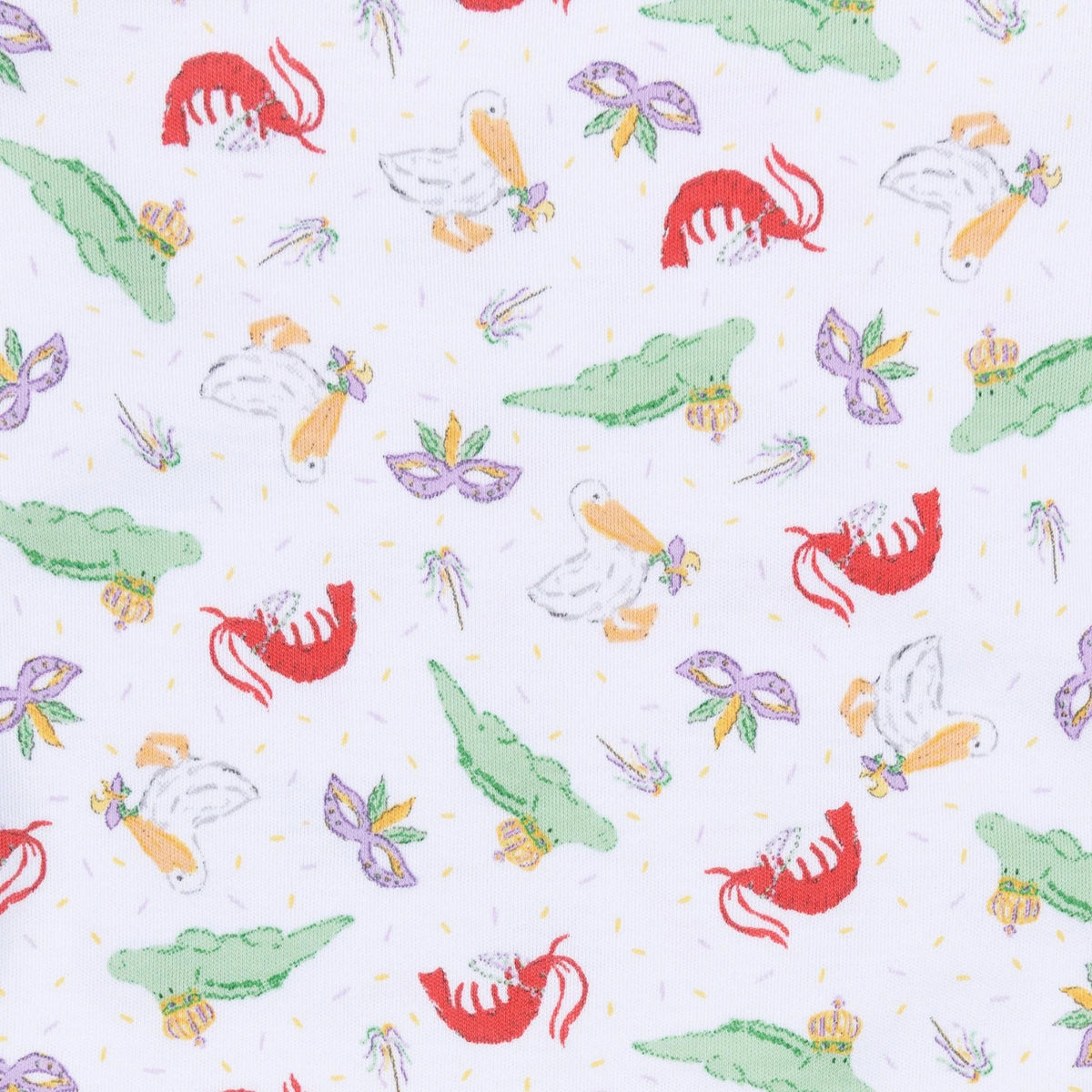 Magnolia Baby - Lilac Bayou Pals Long Pajamas
