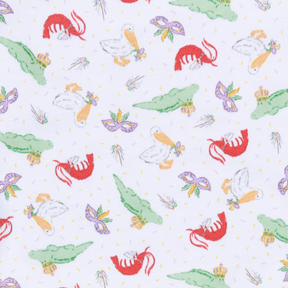 Magnolia Baby - Lilac Bayou Pals Long Pajamas