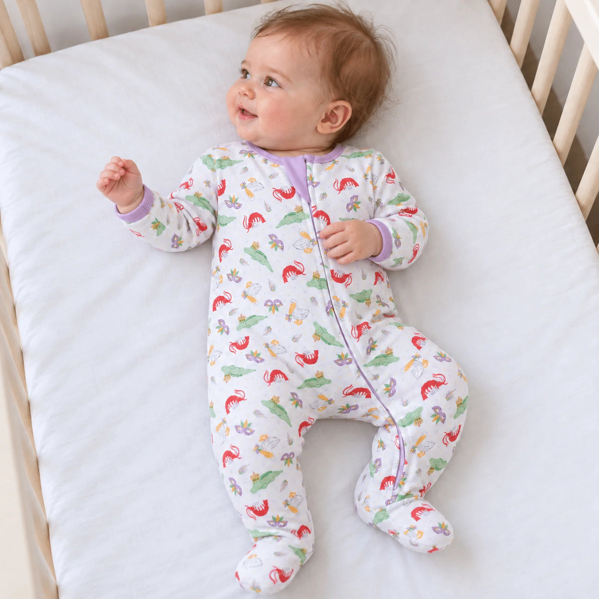 Magnolia Baby - Bayou Pals Footie