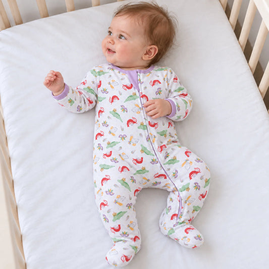 Magnolia Baby - Bayou Pals Footie