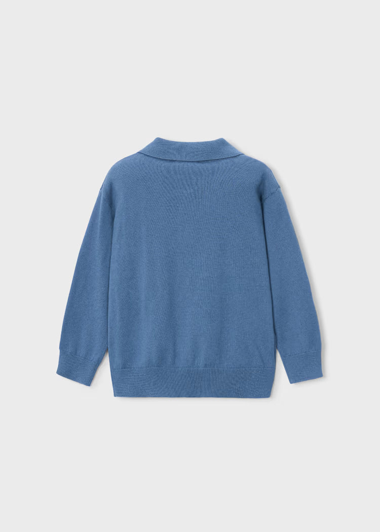 Mayoral - Boy's Glacial L/S Knit Polo