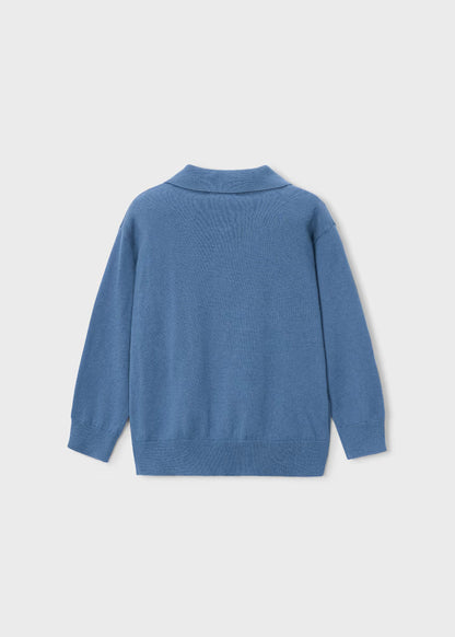 Mayoral - Boy's Glacial L/S Knit Polo