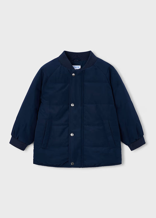 Mayoral - Boy's Blue Lightweight Puffer Coat