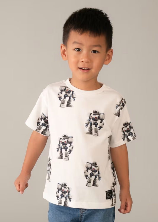 Mayoral - Robot S/S Boy's Printed T-Shirt