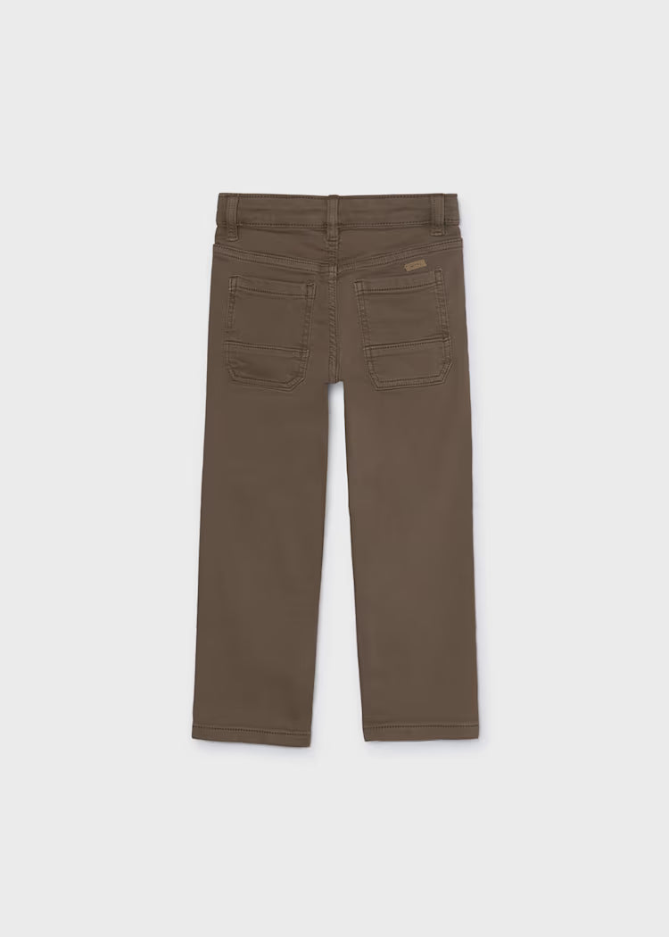 Mayoral - Brown Boy's Regular Fit Pants