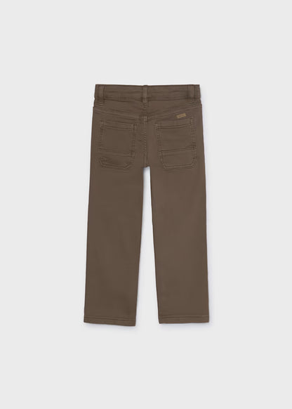 Mayoral - Brown Boy's Regular Fit Pants