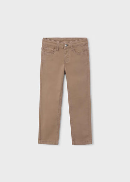 Mayoral - Truffle Boy Slim Fit Pants With Pockets