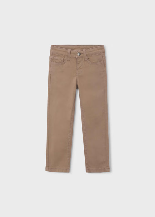Mayoral - Truffle Boy Slim Fit Pants With Pockets