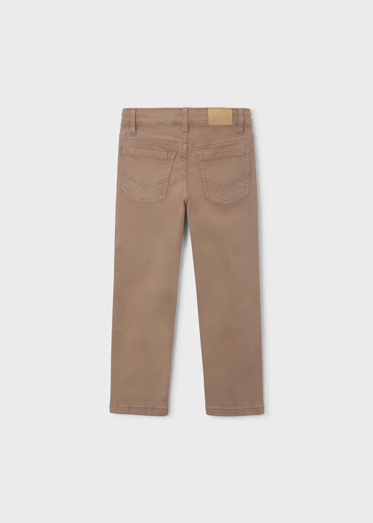 Mayoral - Truffle Boy Slim Fit Pants With Pockets