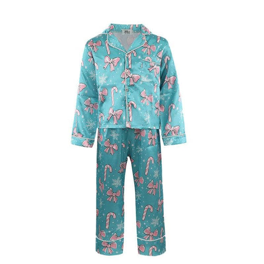 Lola And The Boys - Candy Cane Silky Set