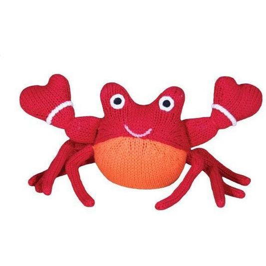 Zubels - Corey the Crab Knit Doll