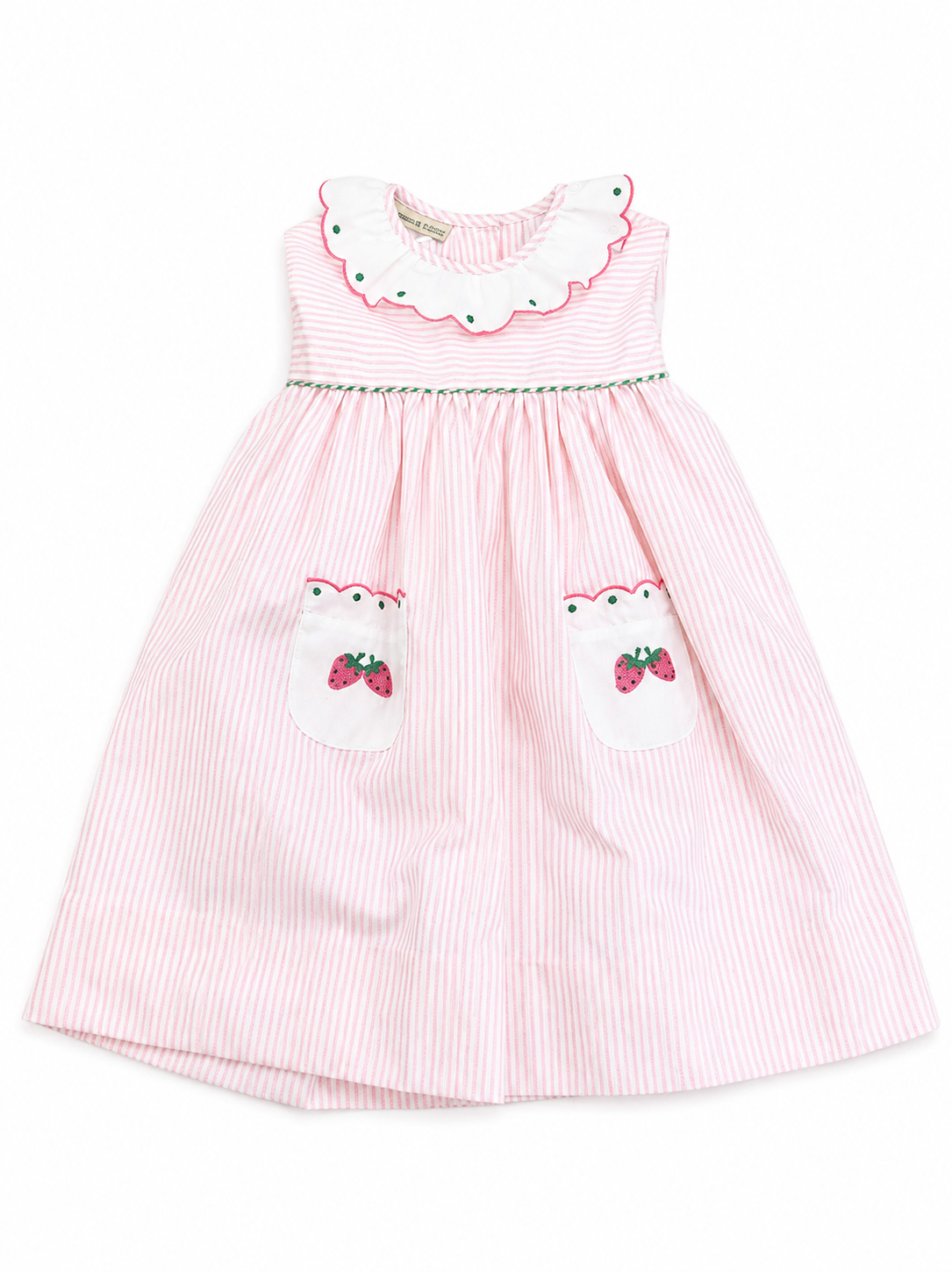 Little Threads - Strawberry Float Dress