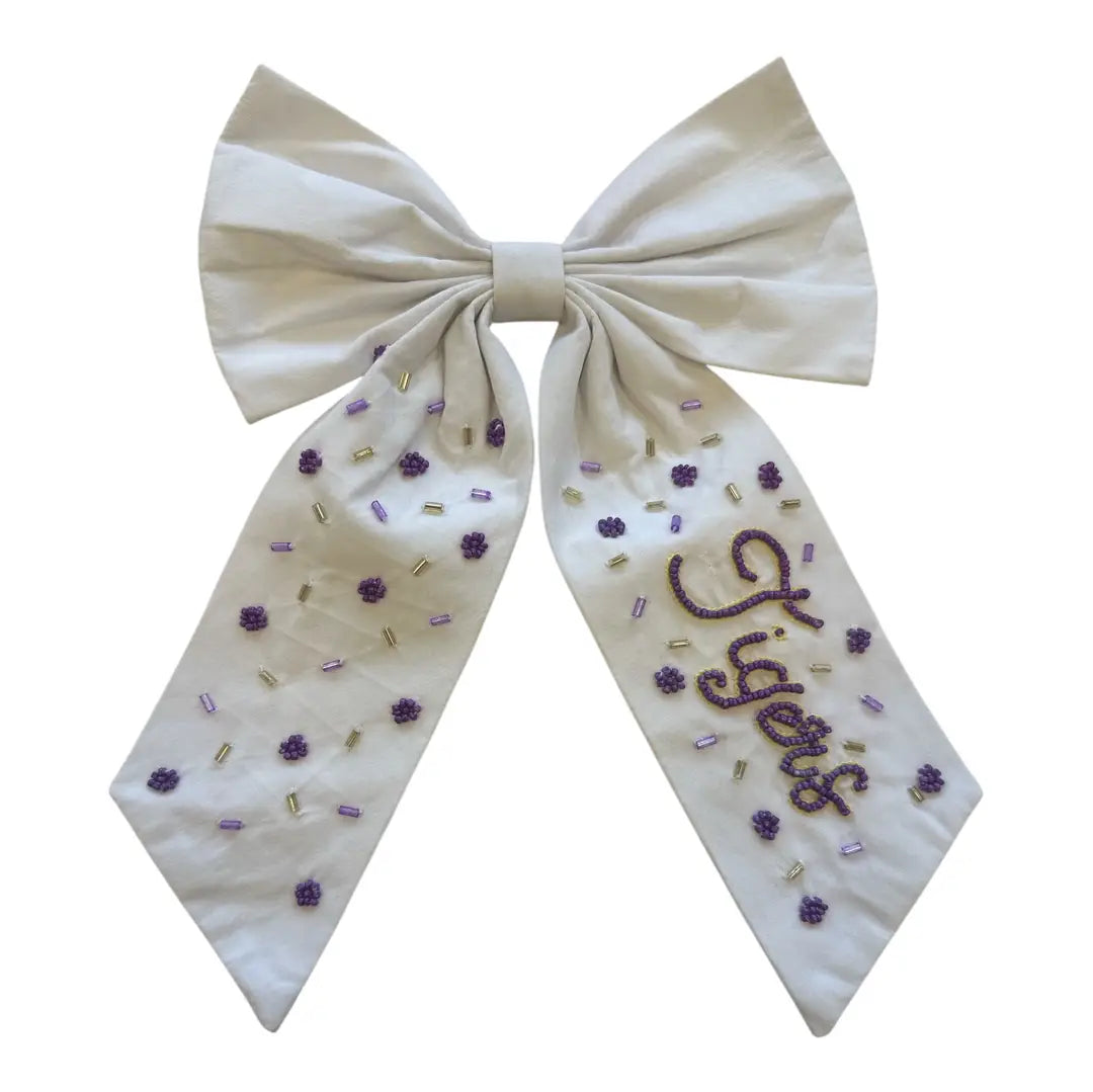 Golden Lily - Tigers Game Day Bow