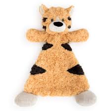 Demdaco - Tobias The Tiger Rattle Blankie