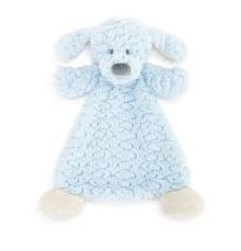 Demdaco - Duke The Dog Rattle Blankie