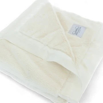 Ellie And Sam - Ivory Luxury Satin Blanket
