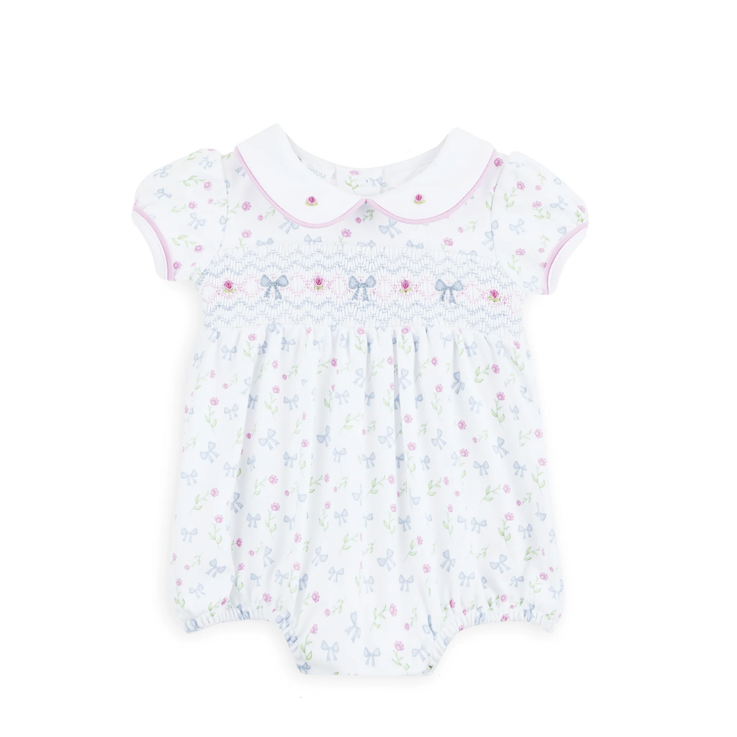Magnolia Baby - Evelyn's Smocked Bubble