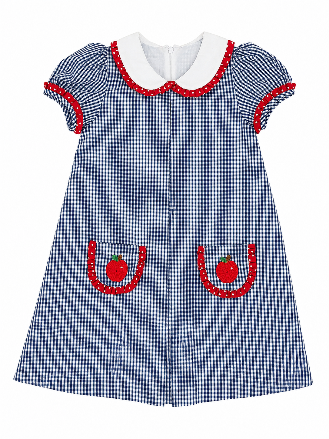 Claire & Charlie - Blue/White Gingham School Dress