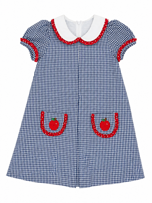 Claire & Charlie - Blue/White Gingham School Dress