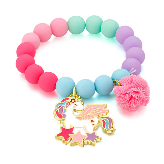 Girl Nation - Charming Whimsy Magical Unicorn Bracelet