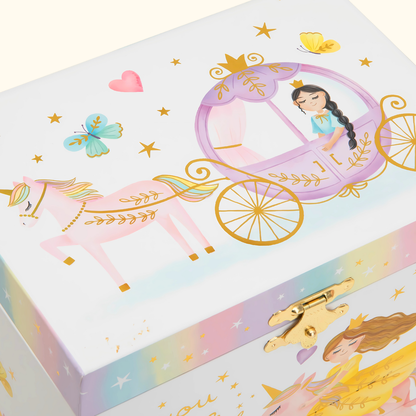 Giggle & Honey - Perfect Princess Musical Jewelry Box 2 - Drawer