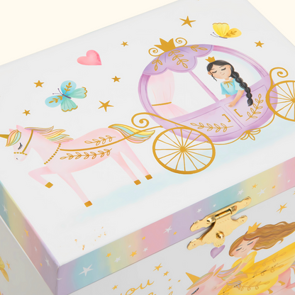 Giggle & Honey - Perfect Princess Musical Jewelry Box 2 - Drawer