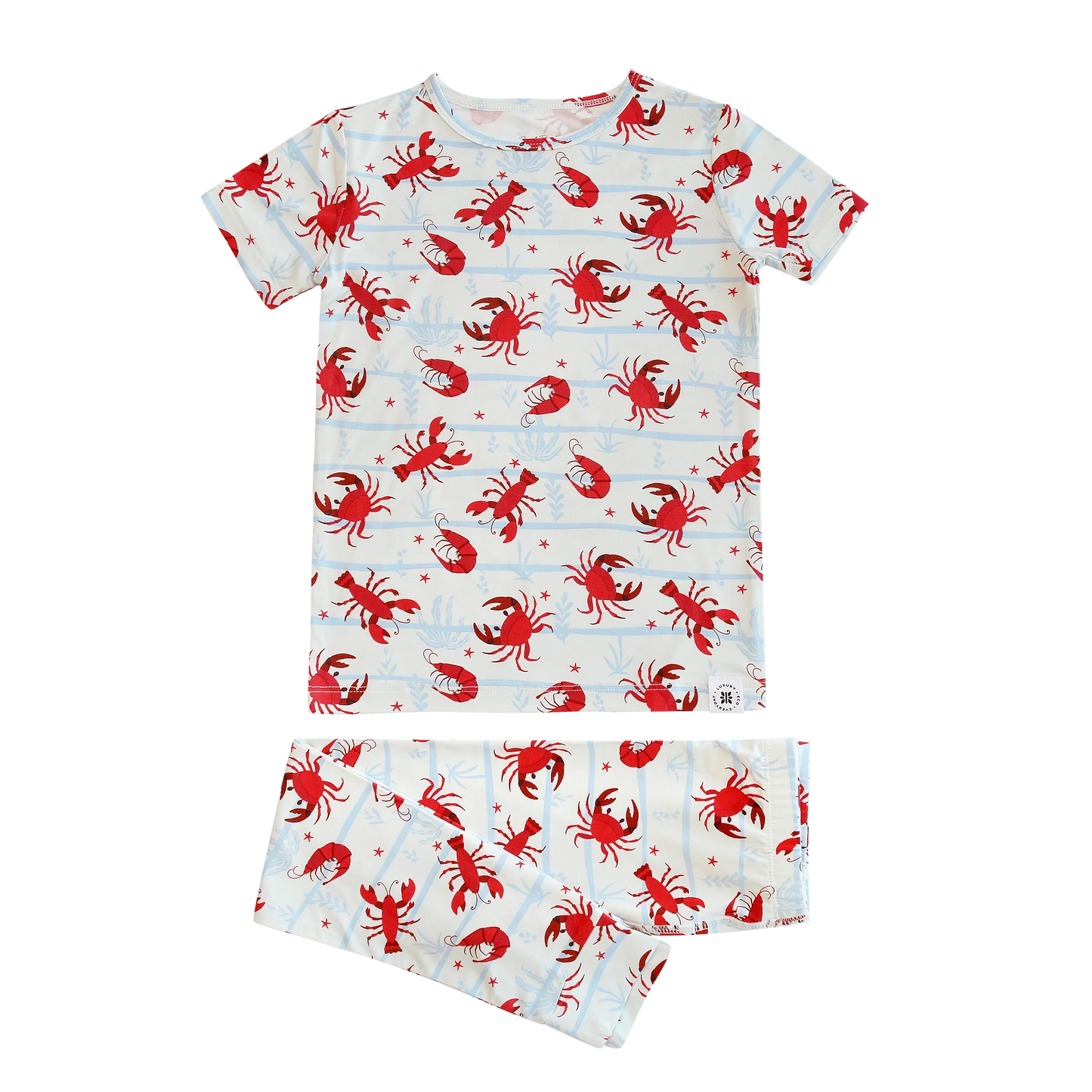 Sweet Bamboo - Feeling Crabby Pajama Set
