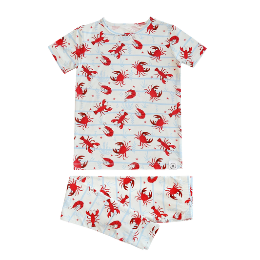Sweet Bamboo - Feeling Crabby Pajama Set