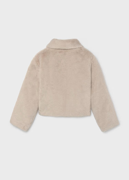Mayoral - Girl's Stone Fur Jacket