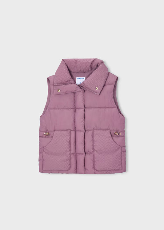 Mayoral - Violet Girl's Quilted Vest