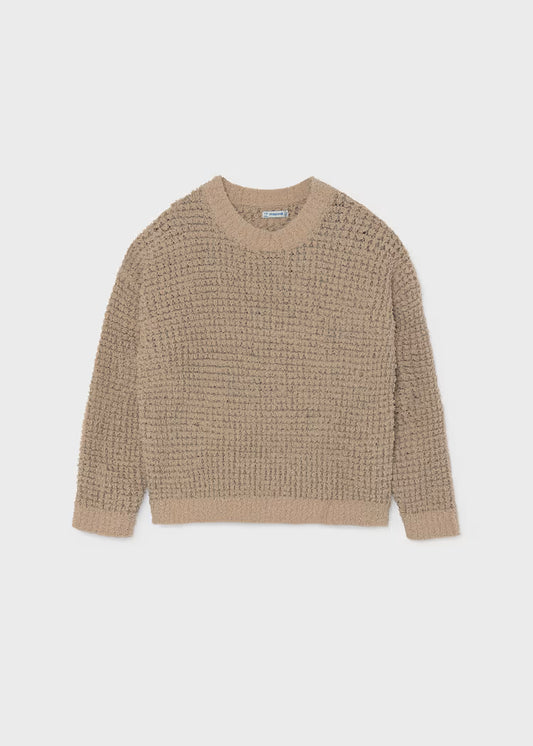 Mayoral - Girl's Bronze Shimmer Sweater