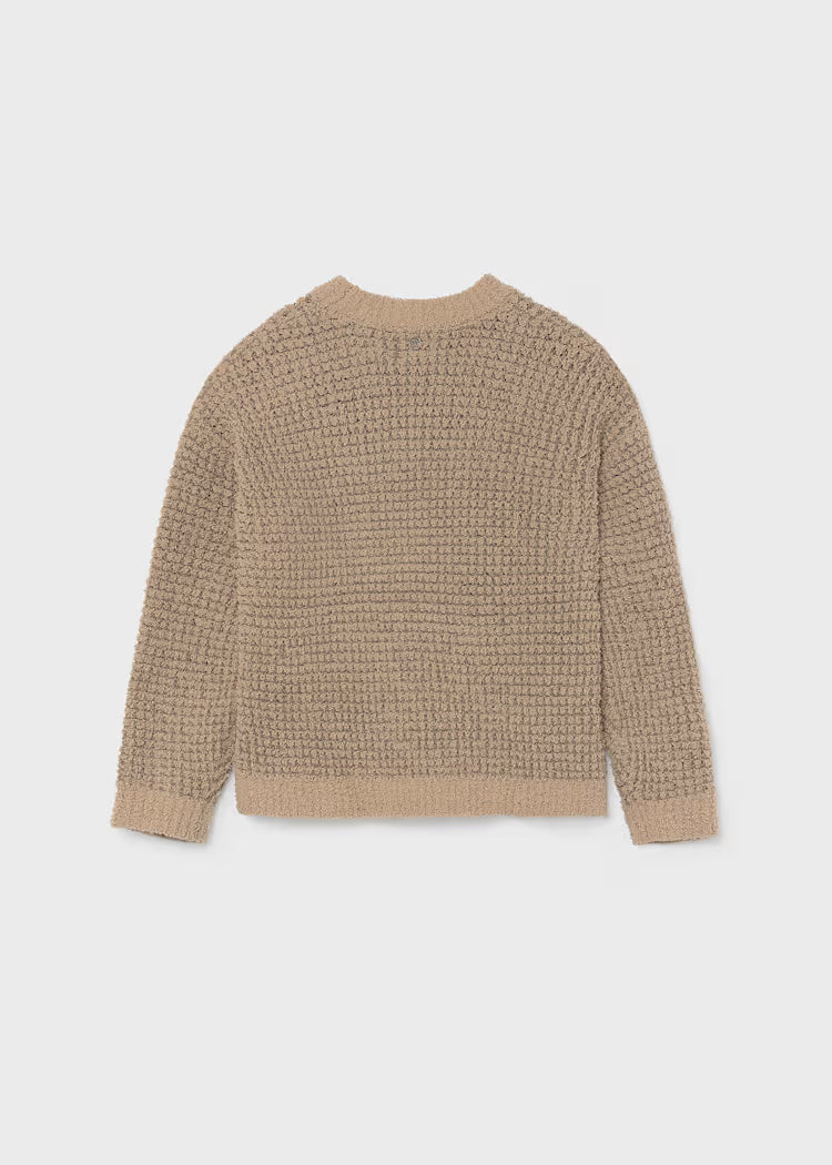 Mayoral - Girl's Bronze Shimmer Sweater