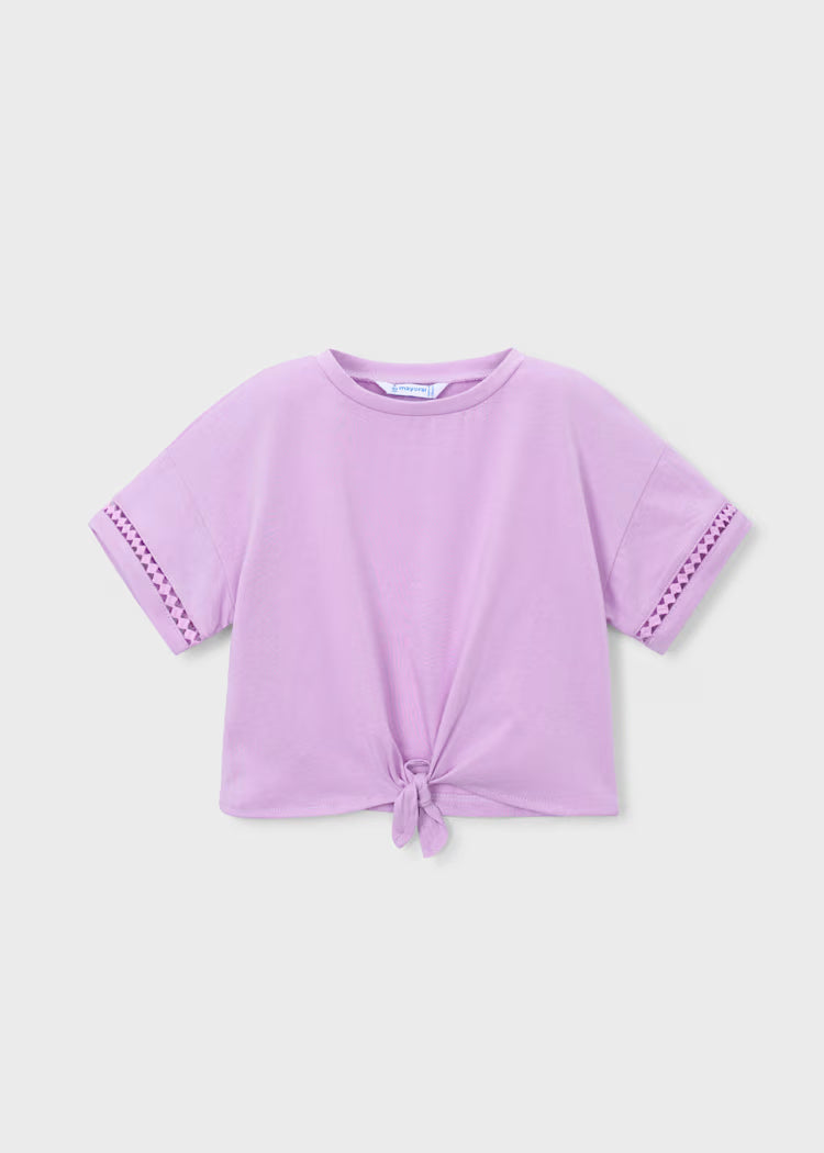 Mayoral - Purple Girl's T-Shirt