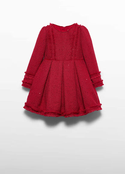 Abel & Lula - Girl Tweed Sequin Dress