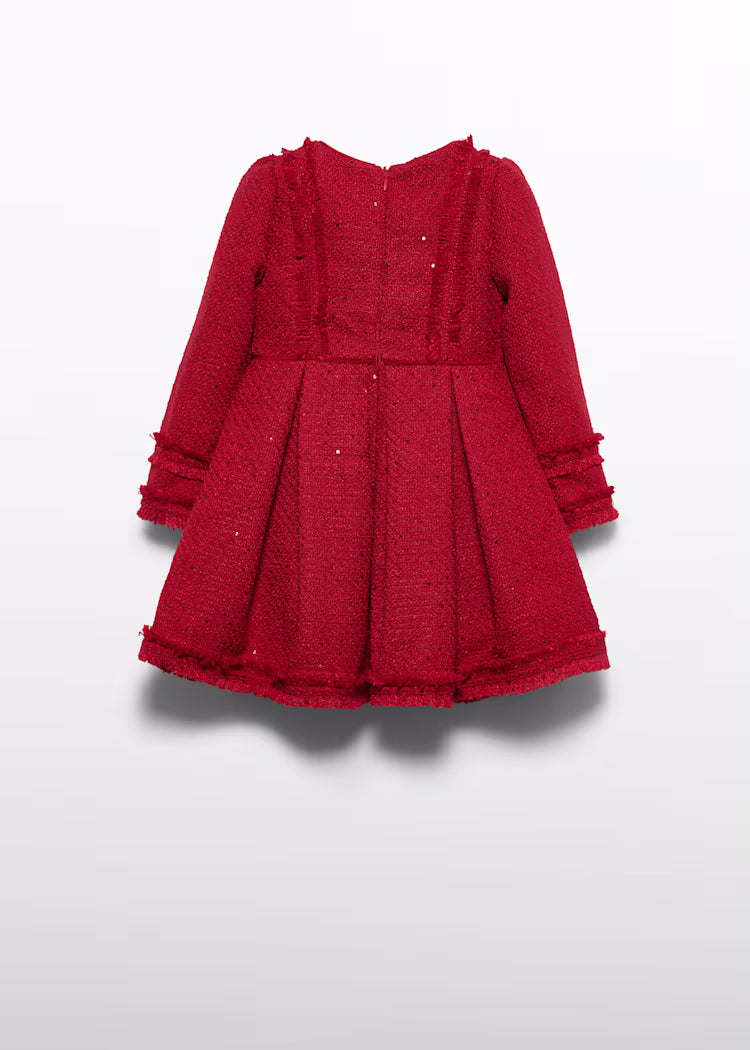 Abel & Lula - Girl Tweed Sequin Dress
